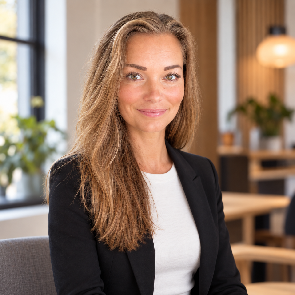Portræt af Louise Farsøe